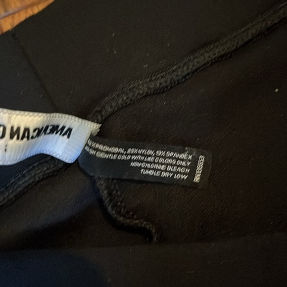 American Giant | Double Knit Ponte Slim Pant Front Pocket in Black Size 16 - Picture 11 of 13